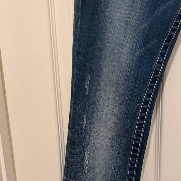Miss Me Indigo Boot Cut Jeans with Embellished Pockets - Picture 11 of 13